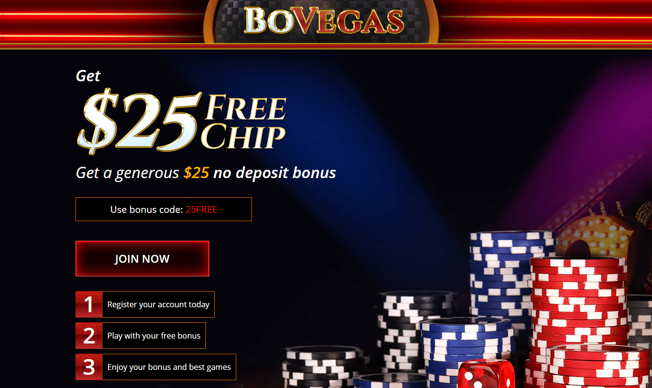 No deposit bonus codes for bovegas casino games